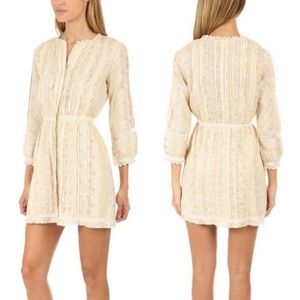 LoveShackFancy Cindy eyelet minidress size XS EUC